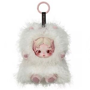Pop Mart SKULLPANDA You Found Me - Ghostie plush Pendant